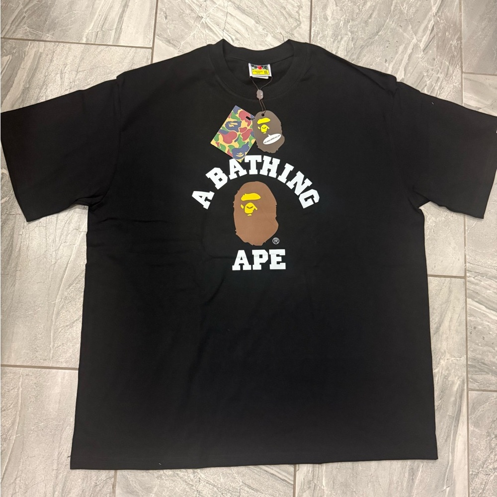 Bape Black Short Sleeve Tee